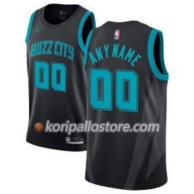 Charlotte Hornets Custom 2018-19 Jordan Brand City Edition Musta Miesten Pelipaidat Swingman 